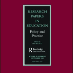 Research Papers in Education Research Papers in Education