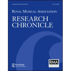 Royal Musical Association Research Chronicle