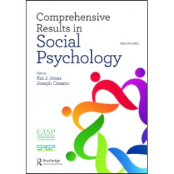 Comprehensive Results in Social Psychology Comprehensive Results in Social Psychology