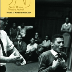 South African Theatre Journal South African Theatre Journal