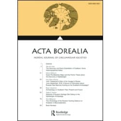 Acta Borealia Online Acta Borealia Online