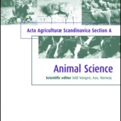 Acta Agri Scand A Animal Sci Acta Agri Scand A Animal Sci