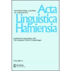 Acta Linguistica Hafniensia: International