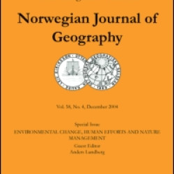 Norsk Geografisk Tidsskr Norsk Geografisk Tidsskr