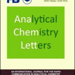 Analytical Chemistry Letters Analytical Chemistry Letters