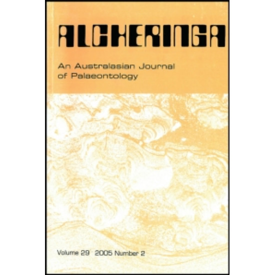 Alcheringa: An Australasian Journal of Palaeontology