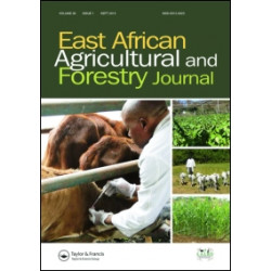 East African Agricultural and Forestry Journal