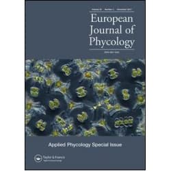 European Journal of Phycology European Journal of Phycology