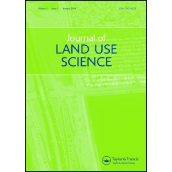 Journal of Land Use Science Journal of Land Use Science