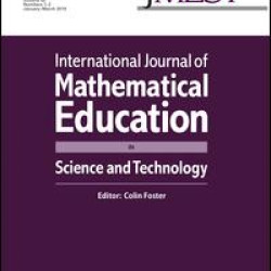 International Journal of Mathematical Education in Science and Technology International Journal of Mathematical Education in Science and Technology
