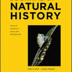 Journal of Natural History Journal of Natural History
