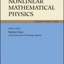 Journal of Nonlinear Mathematical Physics Journal of Nonlinear Mathematical Physics