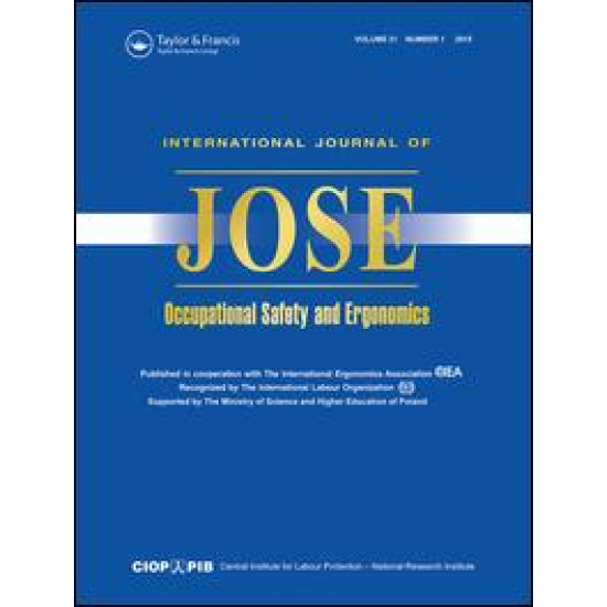 International Journal of Occupational Safety and Ergonomics