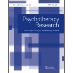 Psychotherapy Research Psychotherapy Research