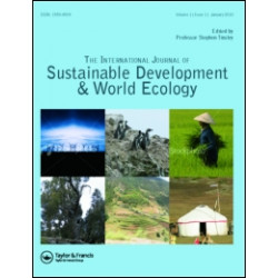 International Journal of Sustainable Development & World Ecology International Journal of Sustainable Development & World Ecology