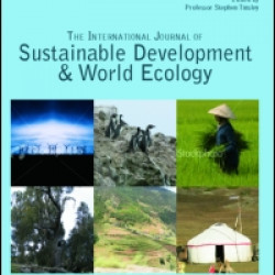 International Journal of Sustainable Development & World Ecology International Journal of Sustainable Development & World Ecology