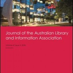 The Australian Library Journal The Australian Library Journal
