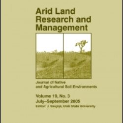 Arid Land Research and Management Arid Land Research and Management