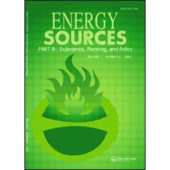 Energy Sources, Part B Energy Sources, Part B