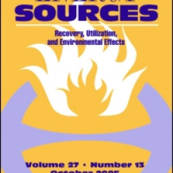 Energy Sources, Part A: Recovery, Utilization, and Environmental Effects Energy Sources, Part A: Recovery, Utilization, and Environmental Effects