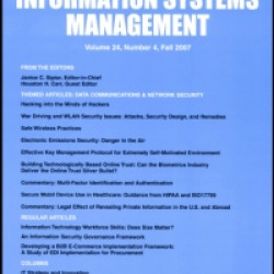 Information Systems Management Information Systems Management