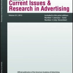 Journal of Current Issues & Research in Advertising Journal of Current Issues & Research in Advertising