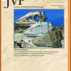Journal of Verterbrate Paleontology Journal of Verterbrate Paleontology