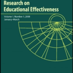 Journal of Research on Educational Effectiveness Journal of Research on Educational Effectiveness