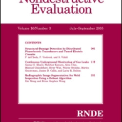 Research in Nondestructive Evaluation Research in Nondestructive Evaluation