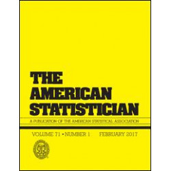 The American Statistician The American Statistician