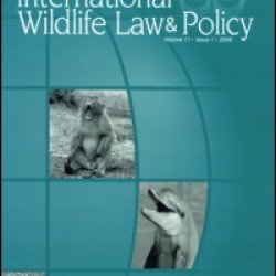 Journal of International Wildlife Law & Policy Journal of International Wildlife Law & Policy