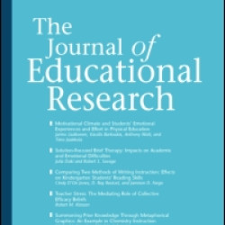 The Journal of Educational Research The Journal of Educational Research