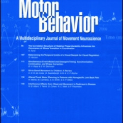 Journal of Motor Behavior Journal of Motor Behavior