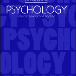 The Journal of Psychology The Journal of Psychology