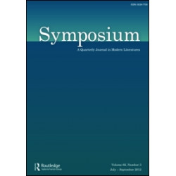 Symposium: A Quarterly Journal in Modern Literatures