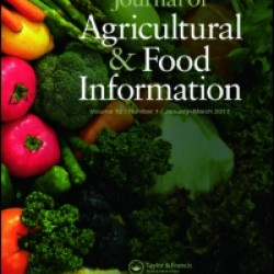Journal Of Agricultural & Food Information Journal Of Agricultural & Food Information