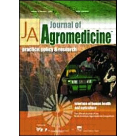 Journal Of Agromedicine Journal Of Agromedicine