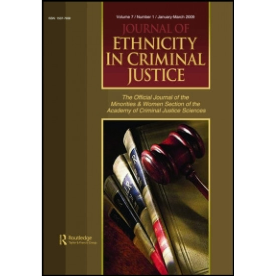 Journal Of Ethnicity In Criminal Justice