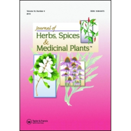 Journal Of Herbs, Spices & Medicinal Plants