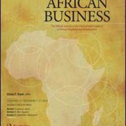Journal Of African Business Journal Of African Business