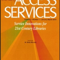 Journal Of Access Services Journal Of Access Services