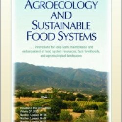 Agroecology and Sustainable Food Systems Agroecology and Sustainable Food Systems