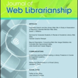 Journal Of Web Librarianship Journal Of Web Librarianship