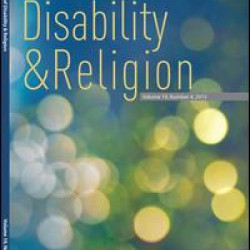 Journal of Disability & Religion Journal of Disability & Religion