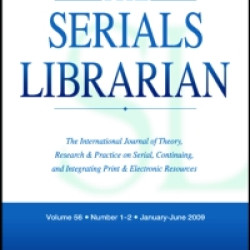 Serials Librarian (The): From the Printed Page to the Digital Age Serials Librarian (The): From the Printed Page to the Digital Age