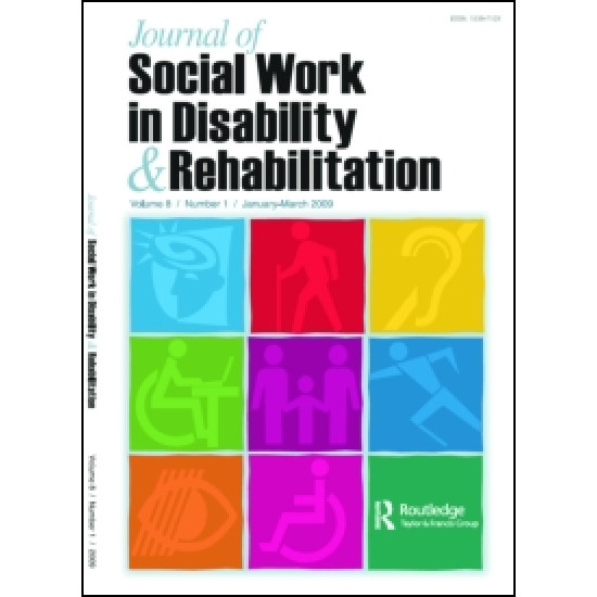 Journal Of Social Work In Disability & Rehabilitation