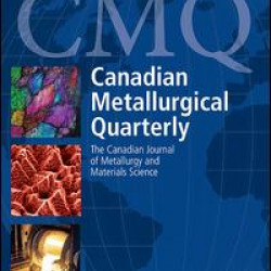 Canadian Metallurgical Quarterly (The Canadian Journal of Metallurgy and Materials Science ) Canadian Metallurgical Quarterly (The Canadian Journal of Metallurgy and Materials Science )