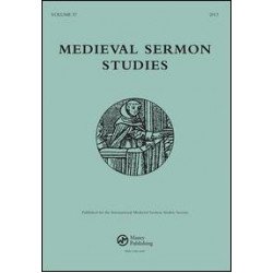Medieval Sermon Studies Medieval Sermon Studies