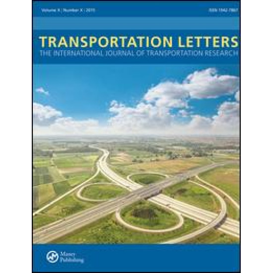 Transportation Letters (The International Journal of Transportation Research)